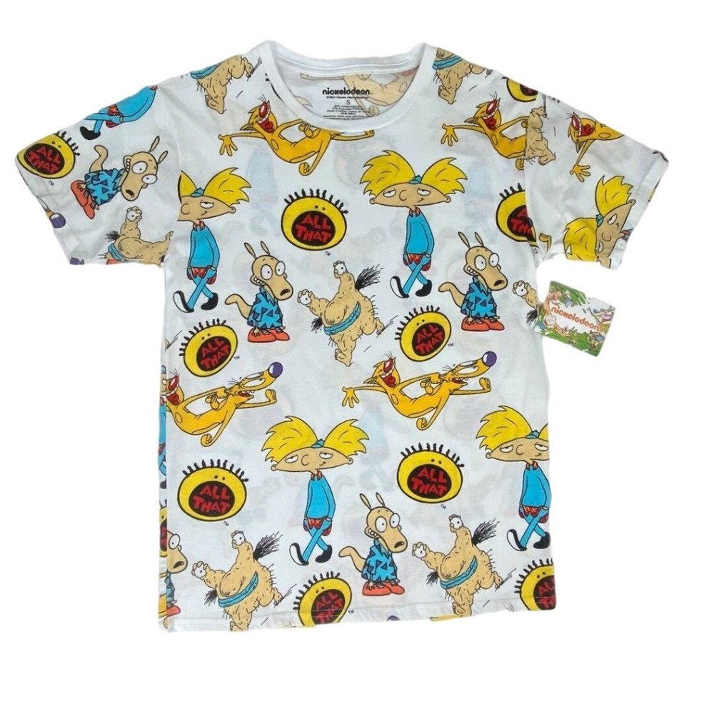 NWT Nickelodeon Retro Throwback Tee size Small